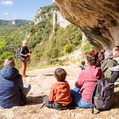 Le petit Tom des cavernes au Pont d'Arc