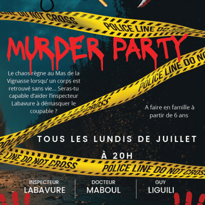 Murder Party au Mas Daudet