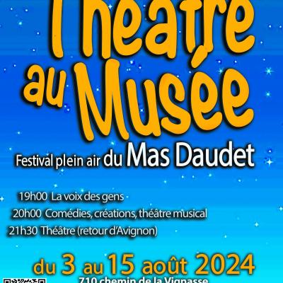 Théâtre au musée du Mas Daudet